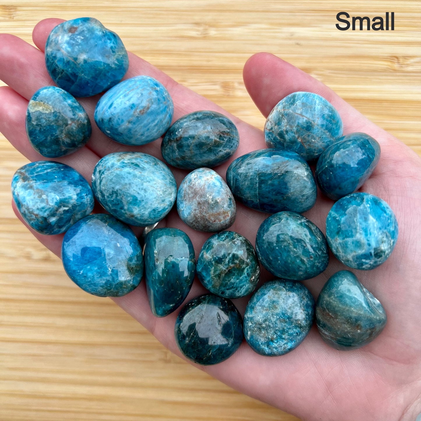 Blue Apatite Tumble