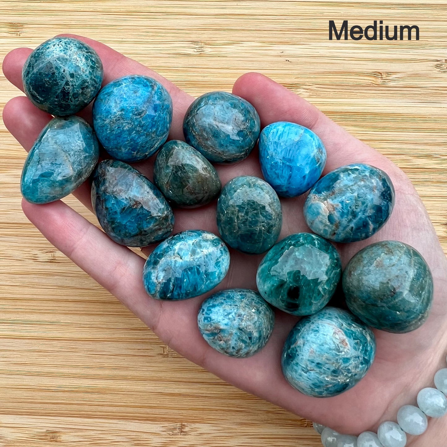 Blue Apatite Tumble