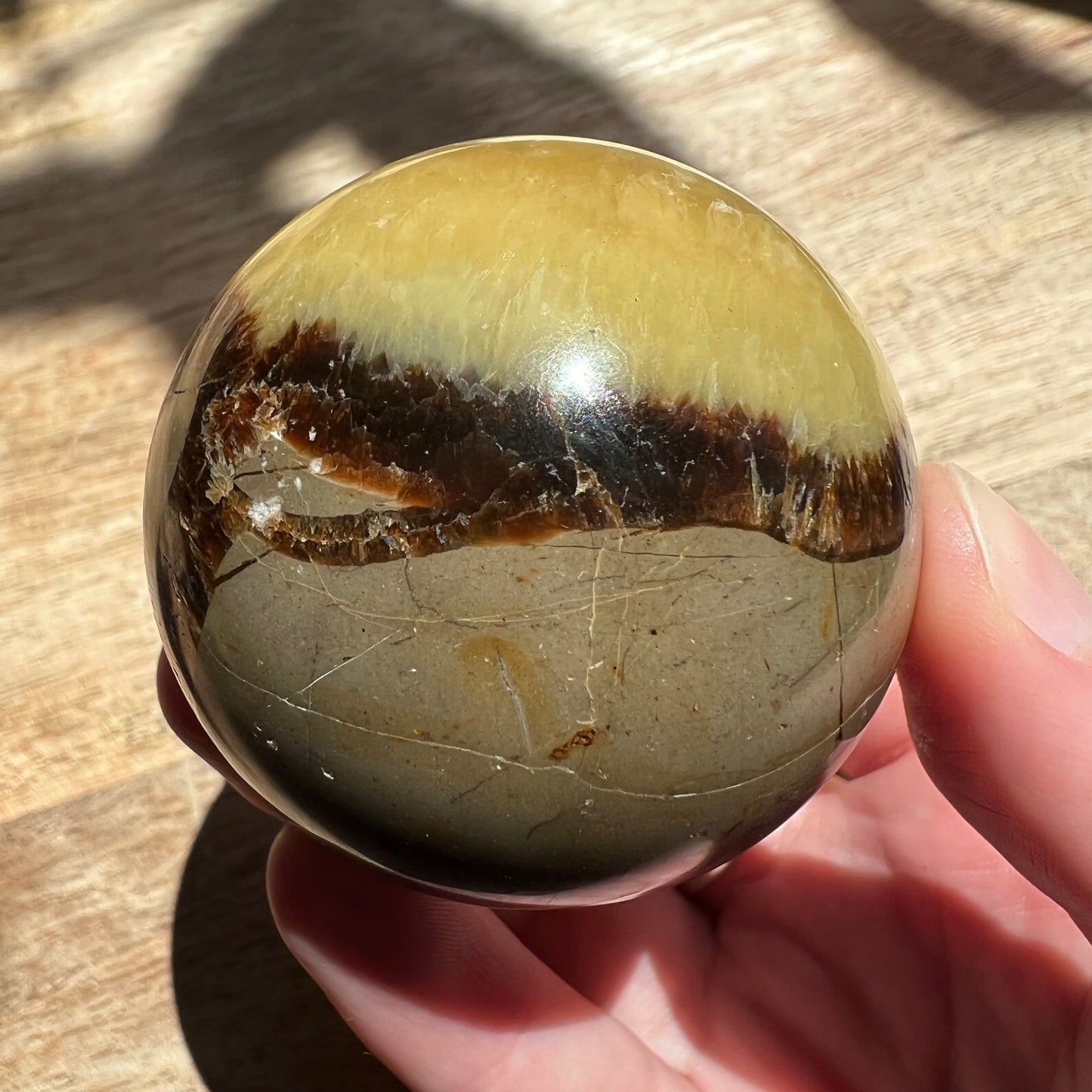 Septarian Sphere