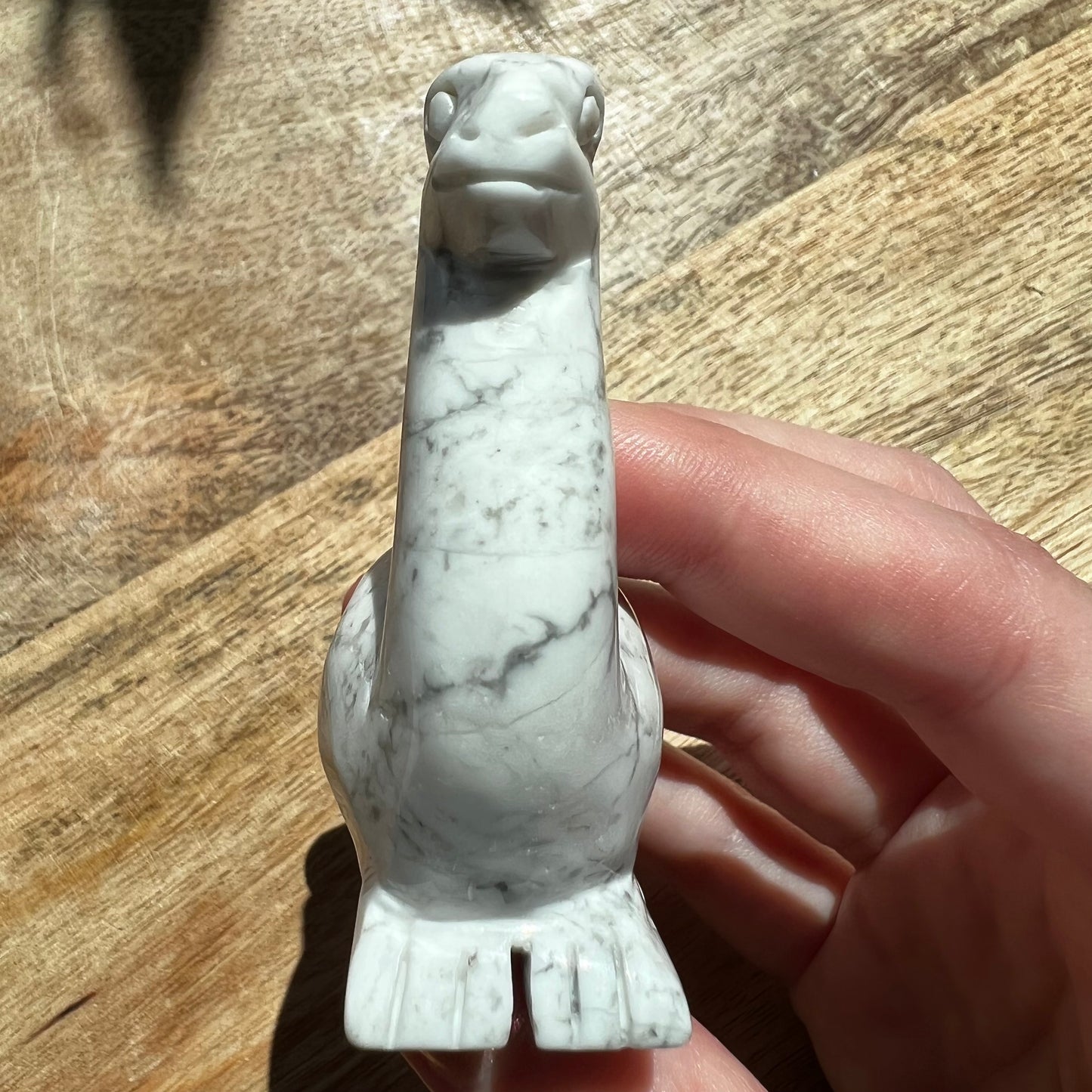 Howlite Dinosaur Crystal