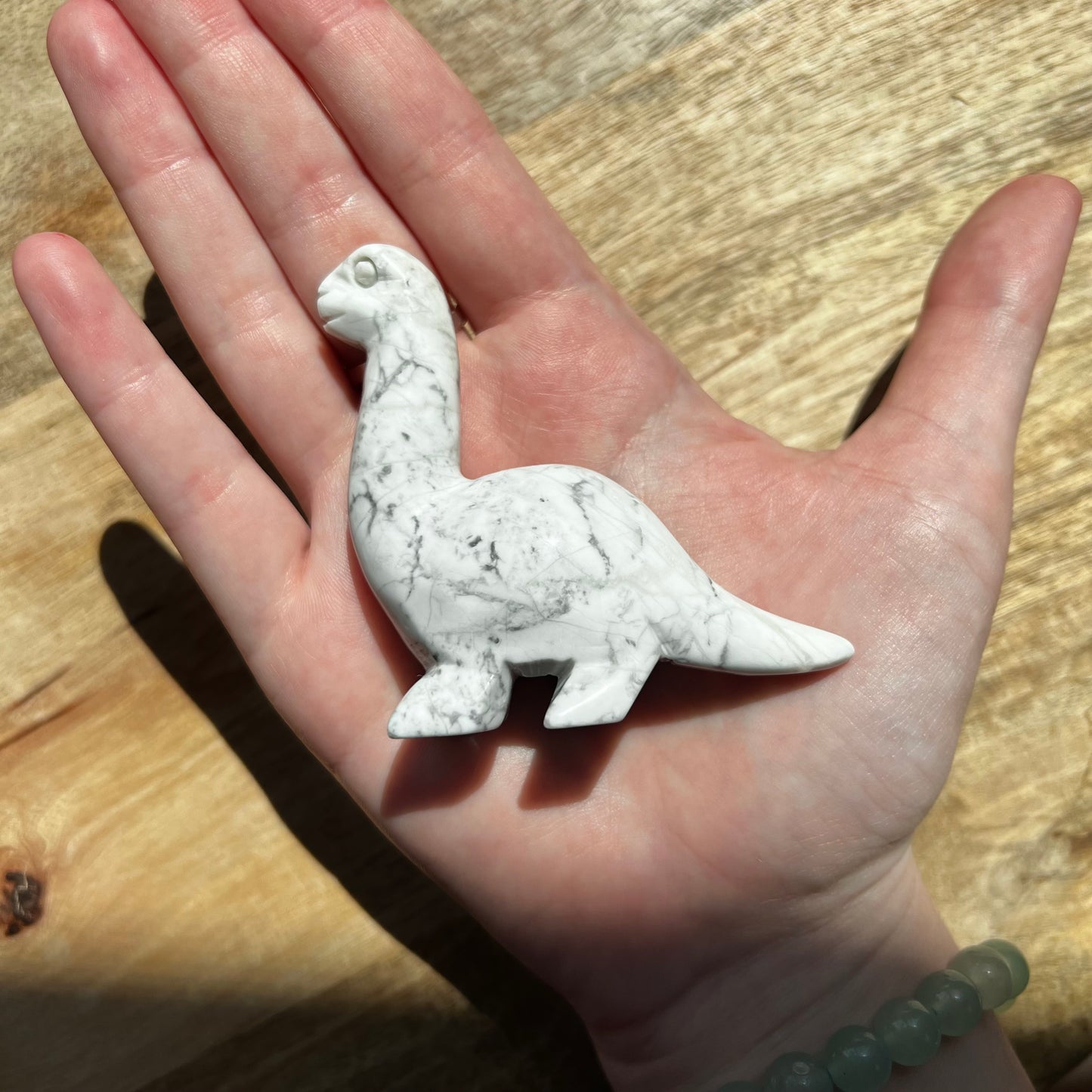 Howlite Dinosaur Crystal