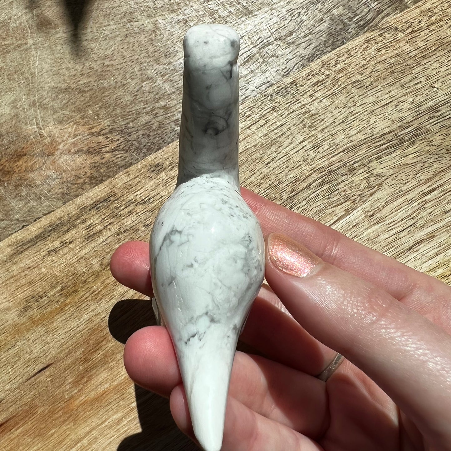 Howlite Dinosaur Crystal