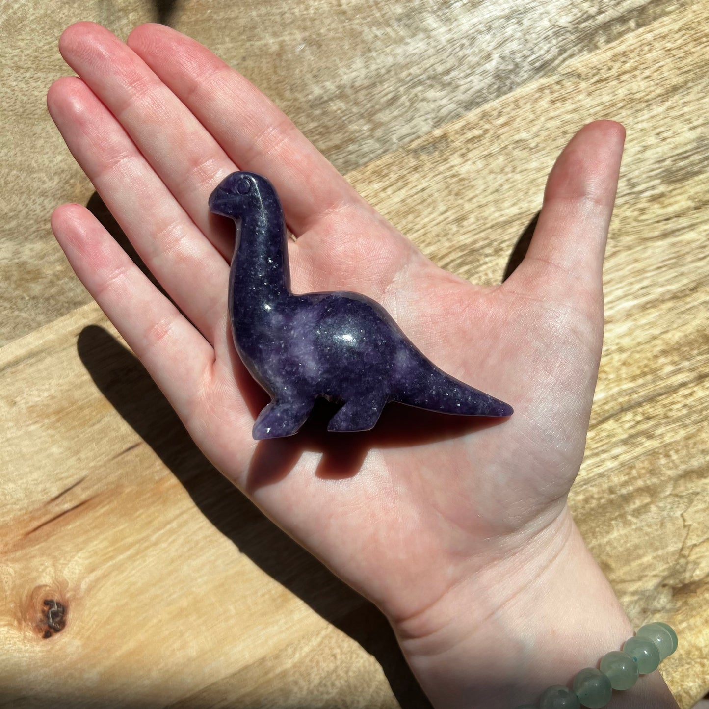 Lepidolite Dinosaur Crystal