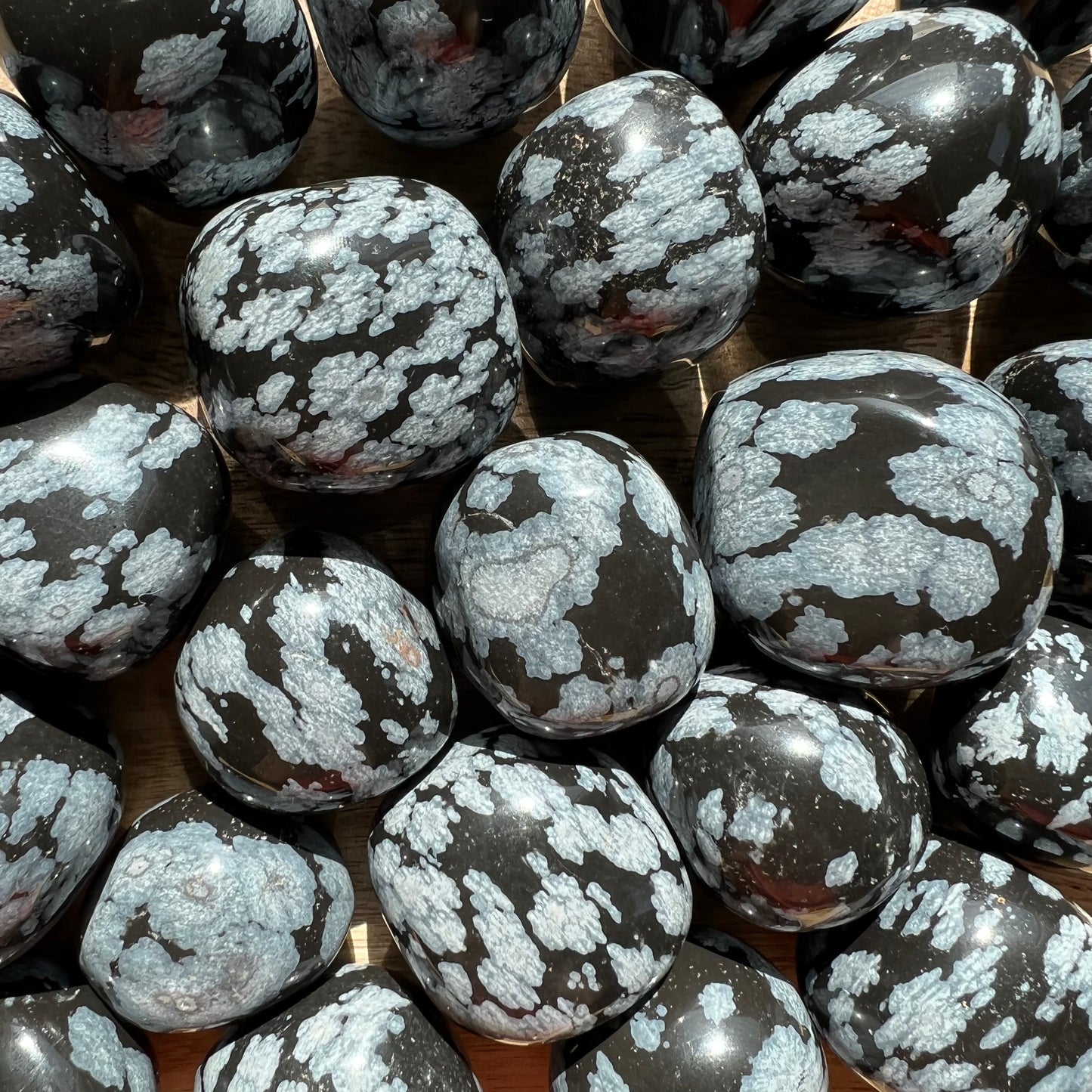 Snowflake Obsidian Tumble