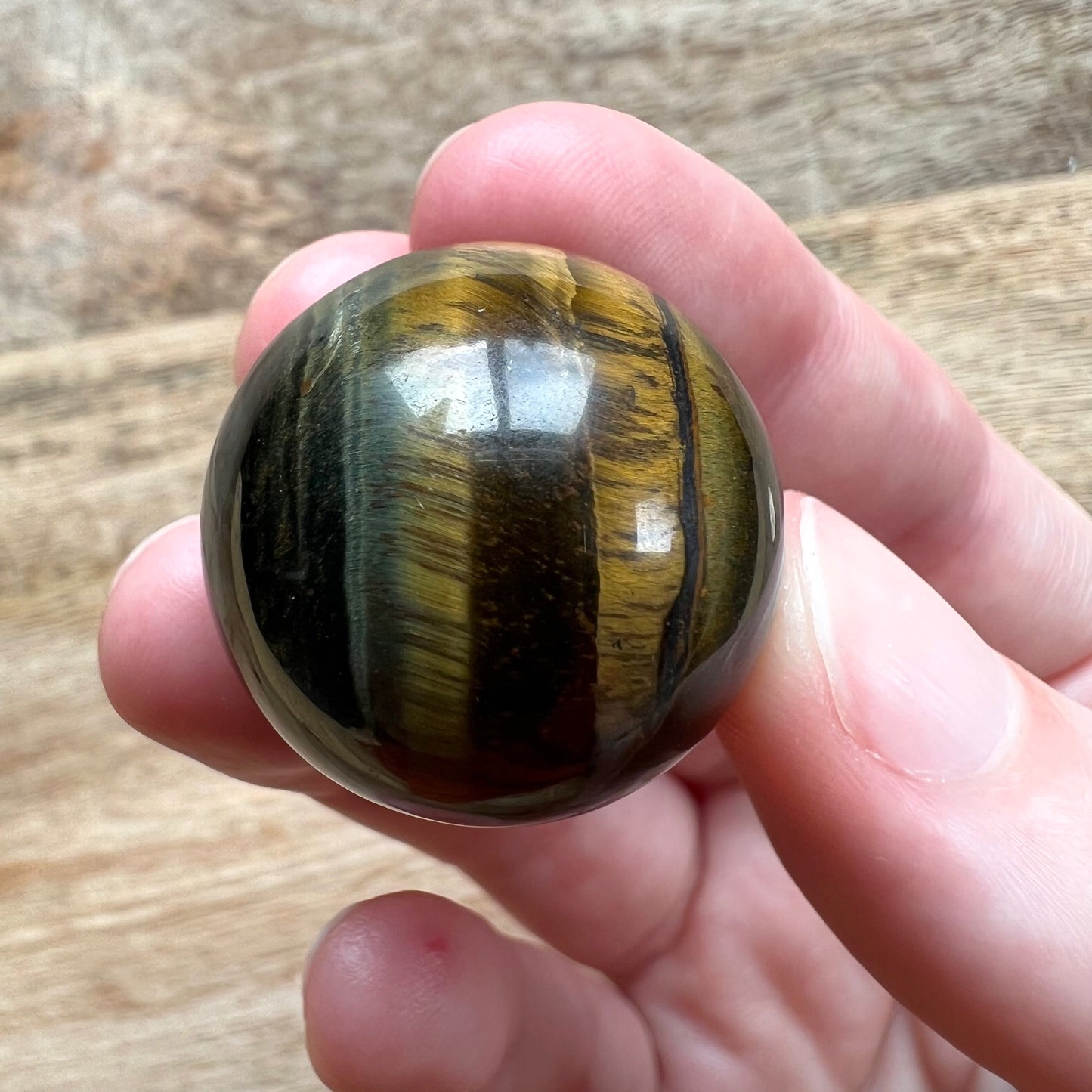 Blue Tigers Eye Sphere