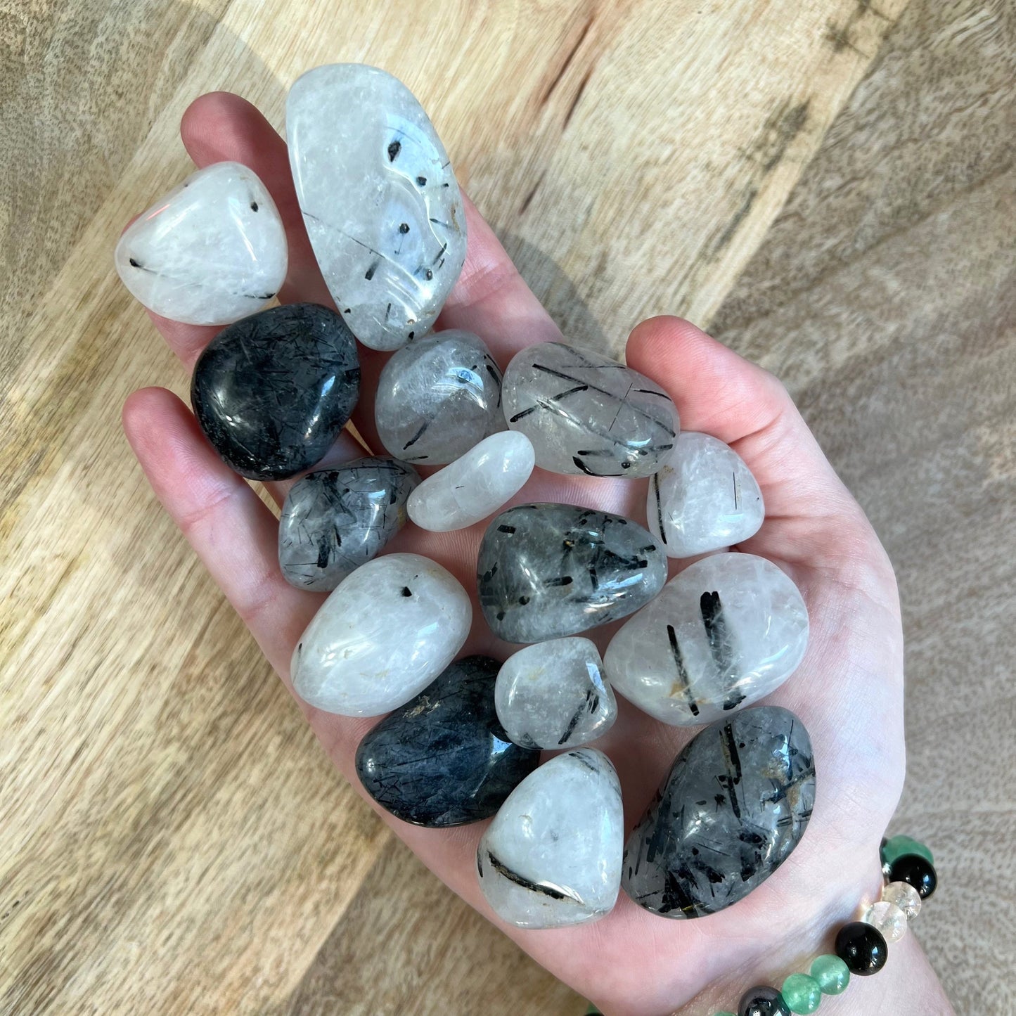 Tourmaline Quartz Tumble