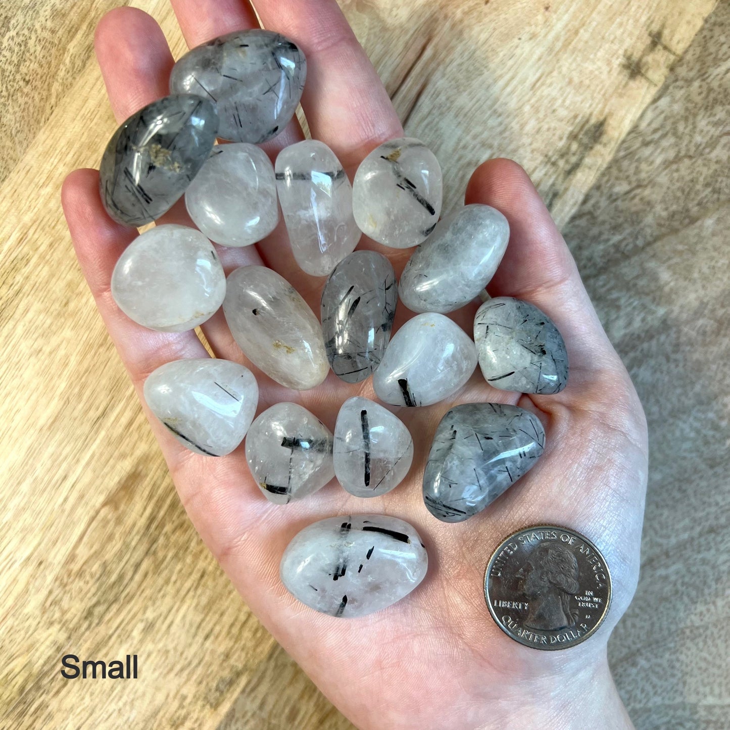 Tourmaline Quartz Tumble