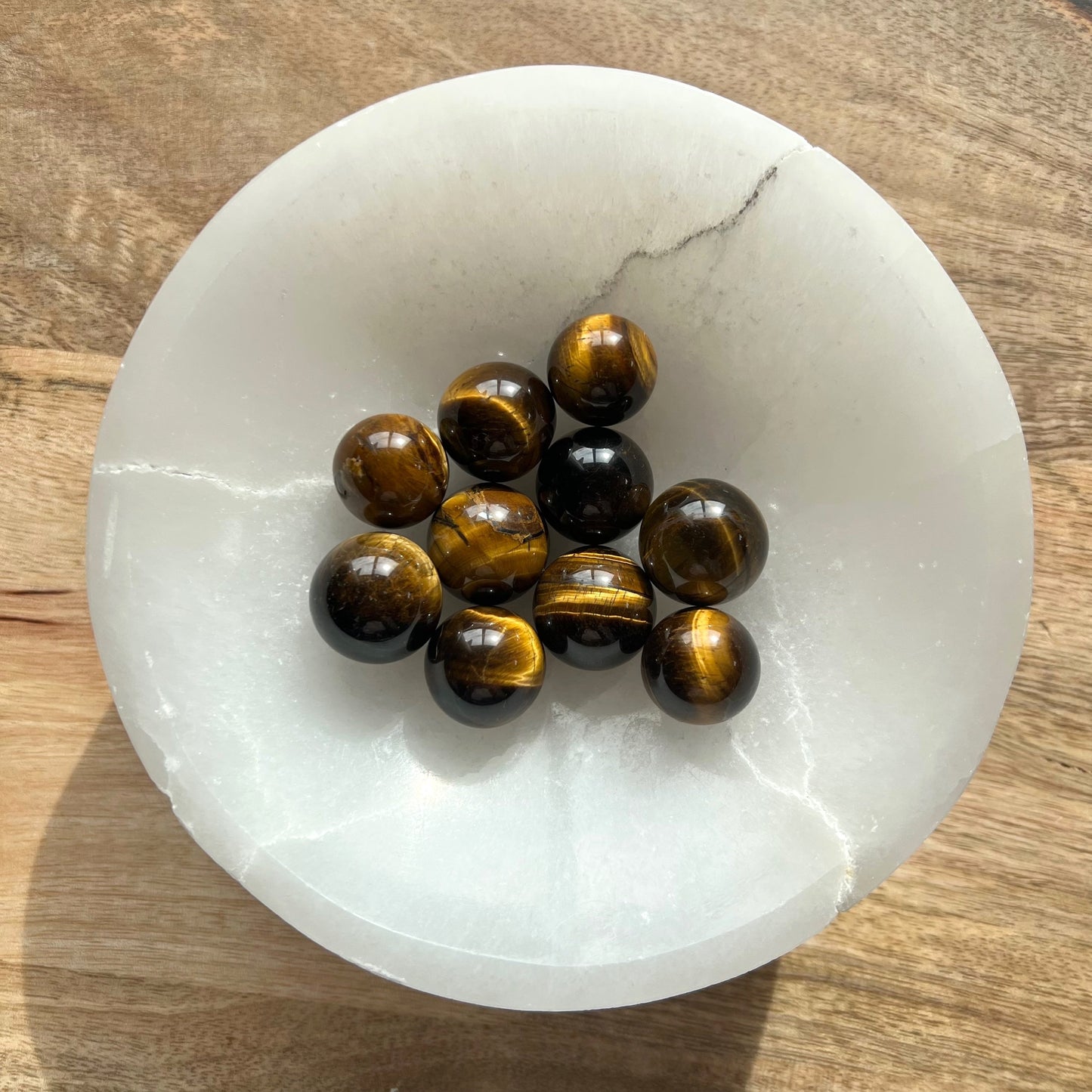 Tigers Eye Mini Sphere