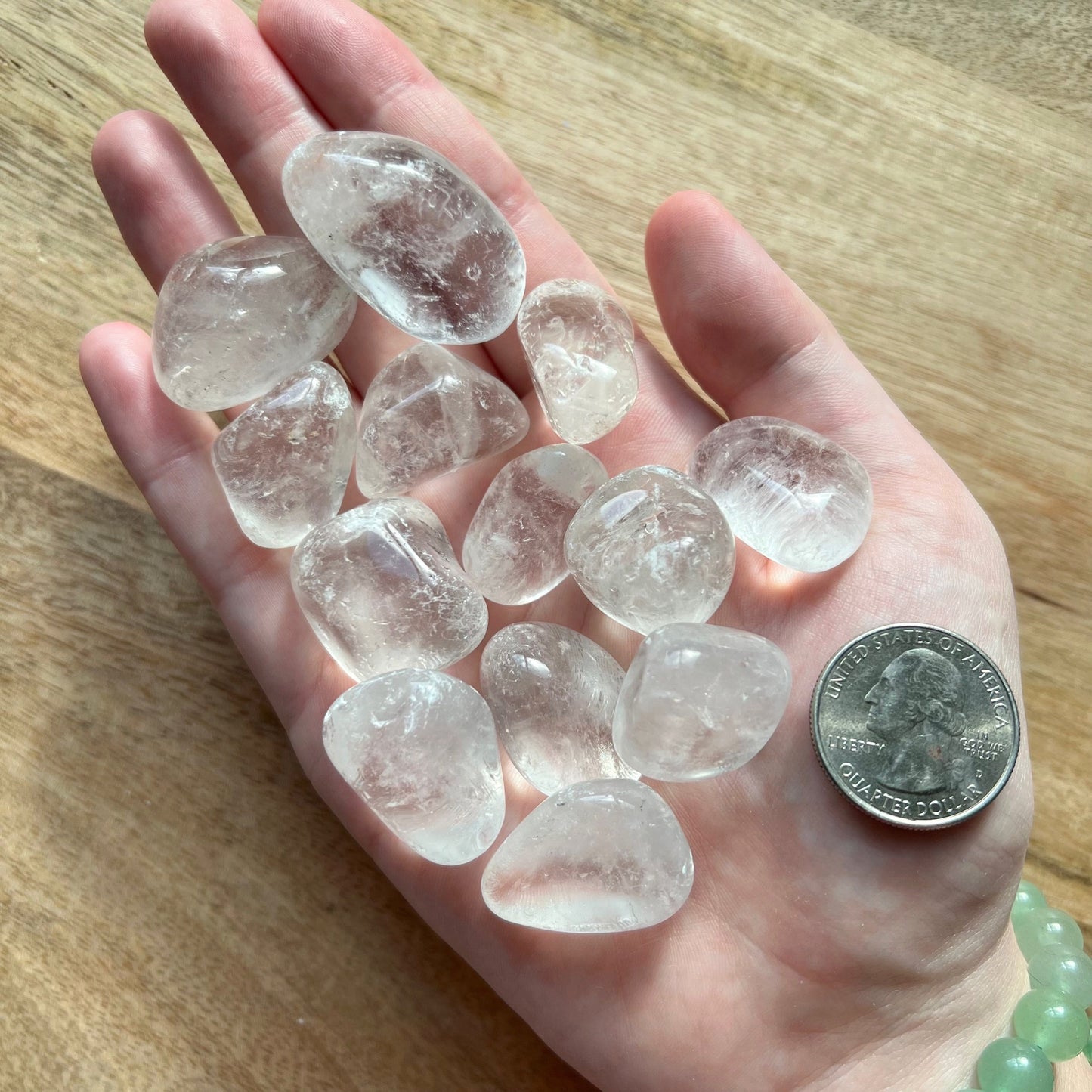 Clear Quartz Tumble