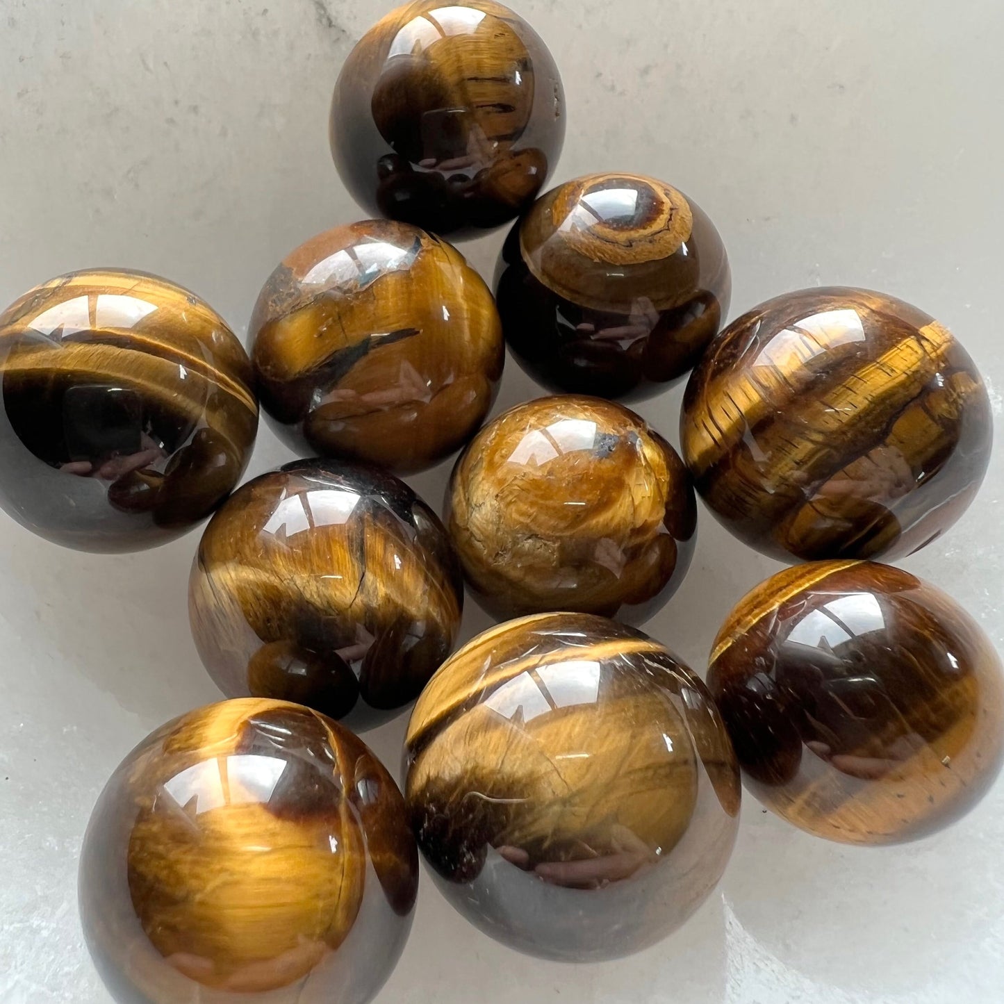 Tigers Eye Mini Sphere