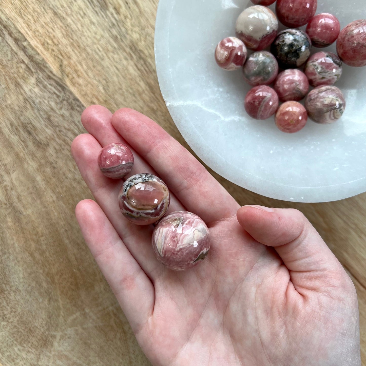 Rhodochrosite Mini Sphere