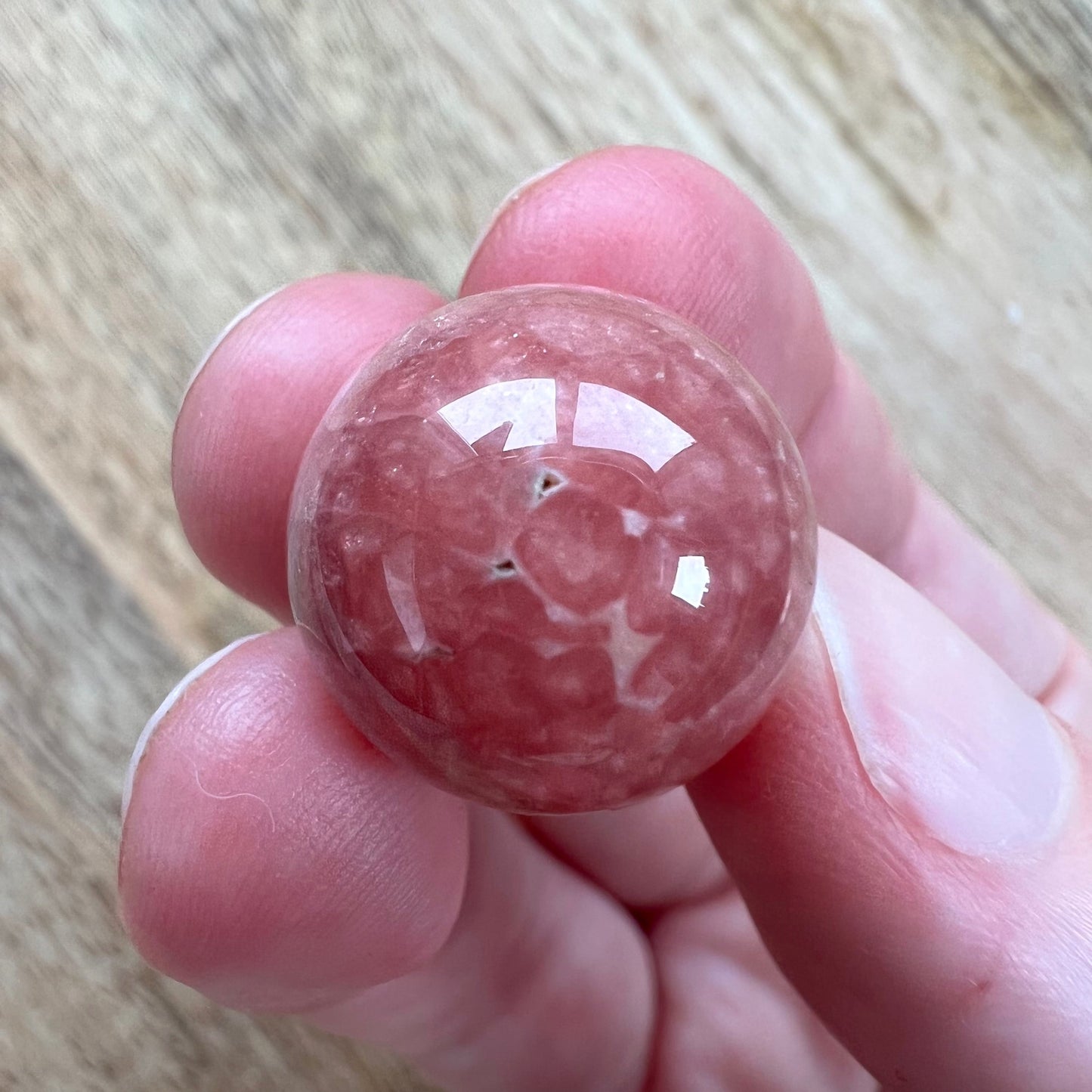 Rhodochrosite Mini Sphere