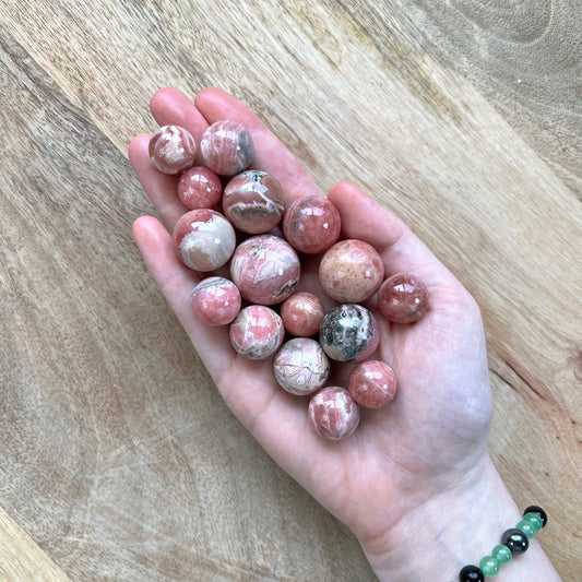 Rhodochrosite Mini Sphere